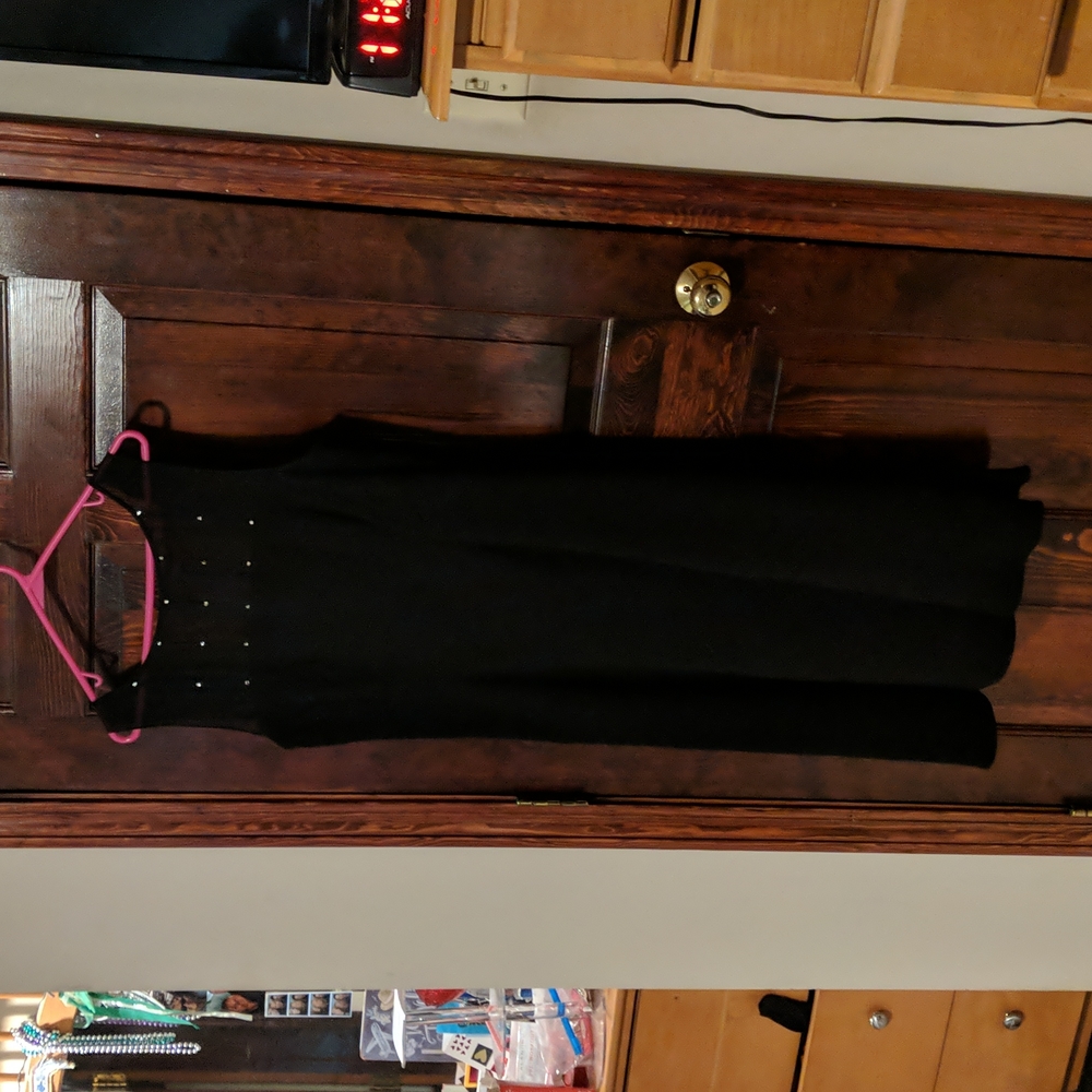Black dress with gems